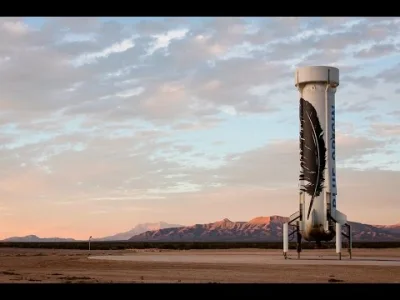 k.....t - Firma Blue Origin wystrzeliła dziś swoją rakietę na wysokość ponad 100km (d...