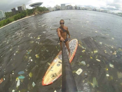 kuzyn1910 - Zbiorniki wodne w Rio de Janeiro, zdjęcie z #reddit 

#rio #brazylia #syf