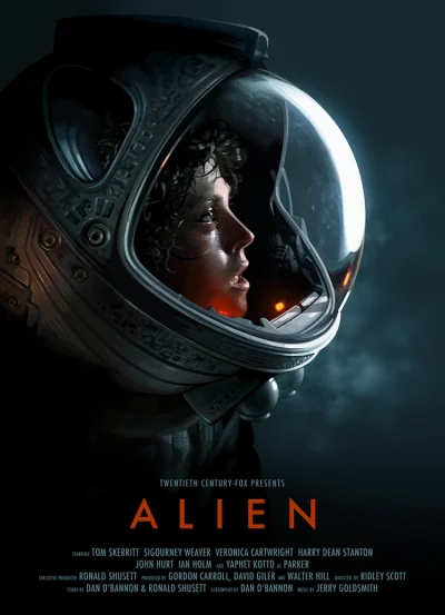 osobliwoscHoryzontuZdarzen - #alien #plakatyfilmowe