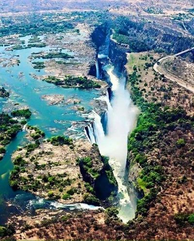 greg1970 - #earthporn #krajobraz #wodospady #zimbabwe
Wodospady Wiktorii w Zimbabwe