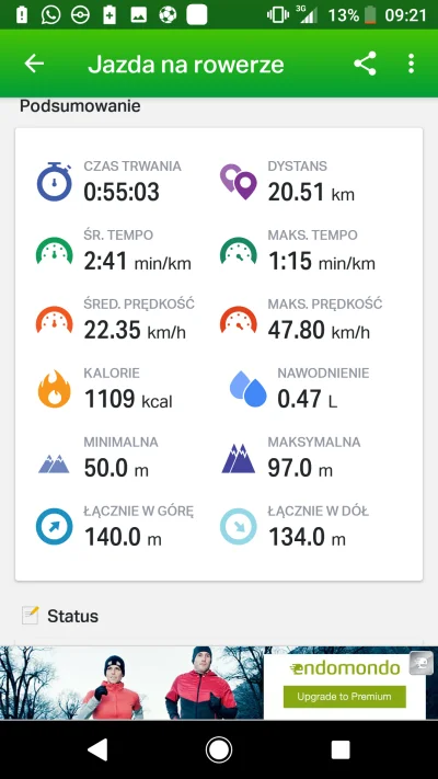 koloalu - No Mirki w końcu udało się zdobyć mały kamień milowy, 20km poniżej 1h. Nast...