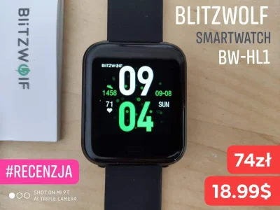 sebekss - Recenzja smartwatcha BlitzWolf BW-HL1
Duże możliwości i jakość BlitzWolf w...