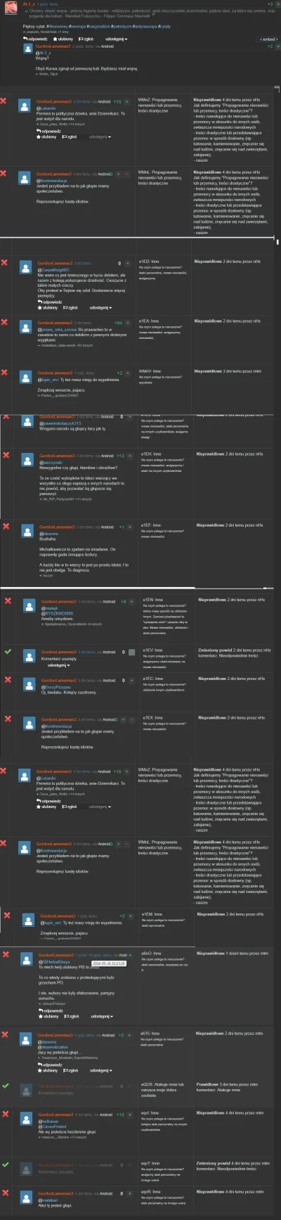 5.....a - @k1fl0w: ciekawe za co poleciał ban dla Ryszkre, czy bylo to cos gorszego n...