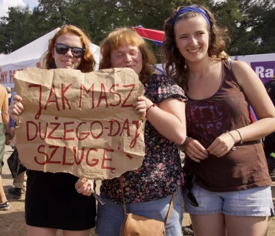 Q.....a - Tak widzę właśnie ludzi na woodstocku xD


#heheszki #woodstock #polandr...