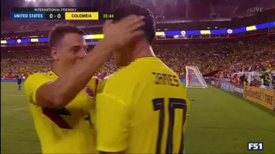 Minieri - Ładna bramka Jamesa Rodrigueza, USA - Kolumbia 0:1
#golgif #mecz
