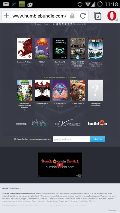 Danjou - Fajne humble bundle. Dragon Age 1/2 Dead Space 2 i kilka innych fajnych gier...