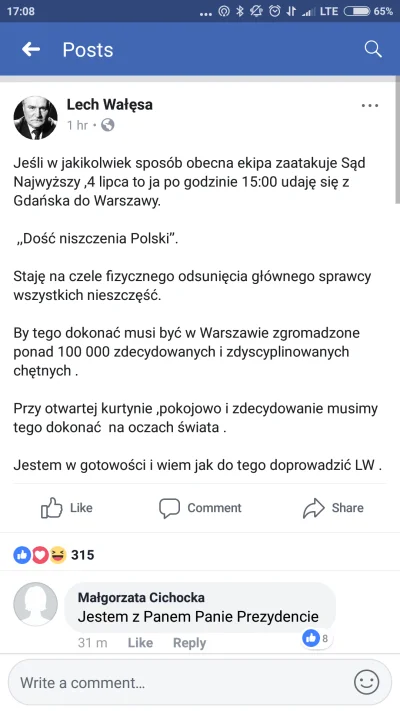 koziolov - Leszke odlatuje. #polityka #lechwalesacontent