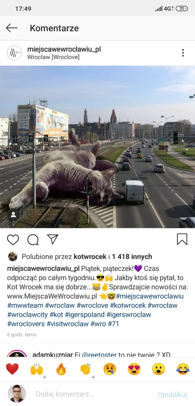 Reepo - Ej @MiejscaWeWroclawiu ładnie tak nie wspomnieć o autorze wrzucając nie swoje...