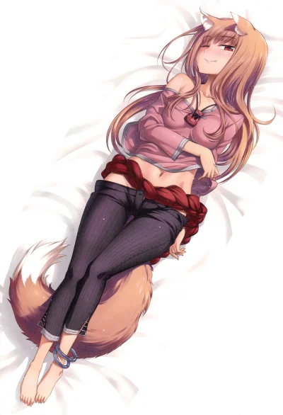 l.....f - #randomanimeshit #spiceandwolf #holo #kemonomimi #kitsunemimi #redeyesalert...