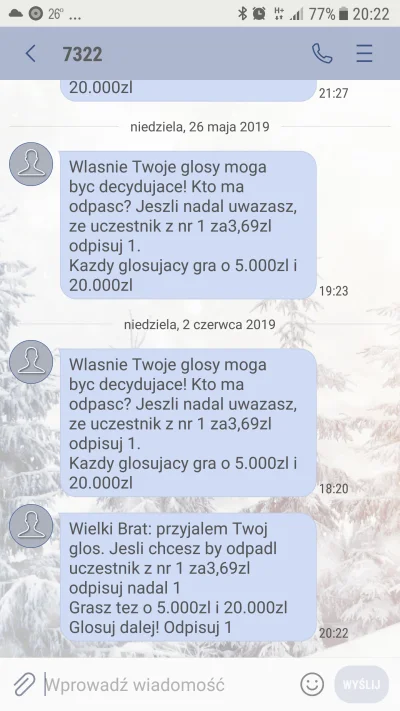 EfiePL - To juz tradycja ! Niby wiem że juz wiadomo kto odpadnie ale wole miec czyste...