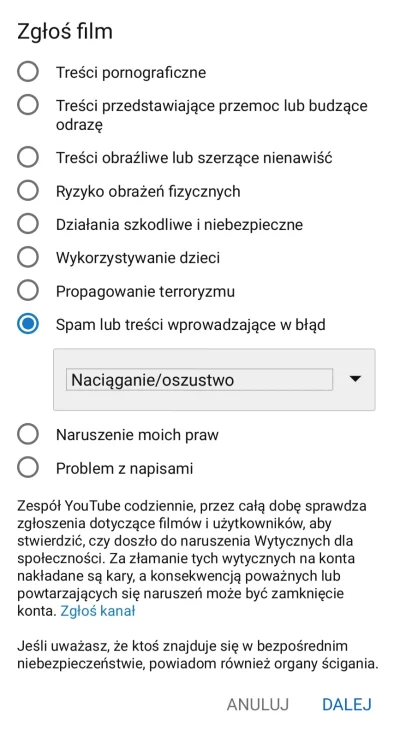 Wedarn - Ten pajac założył nowy kanał, trzeba zgłaszać!