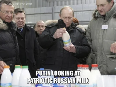 kendi - Rosja nałożyła sankcje na żywność, ich produkty są bardzo złej jakości. Myślę...