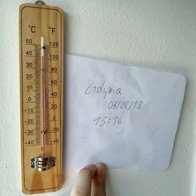 ajmin - Jak tam u Mirków z pogodą? U mnie blisko ponad 40°C w słońcu a w cieniu prawi...