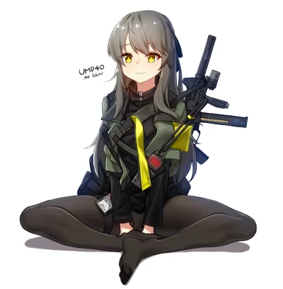 l.....f - #randomanimeshit #girlsfrontline #ump40 #girlsandguns #rajstopyanime #stopk...