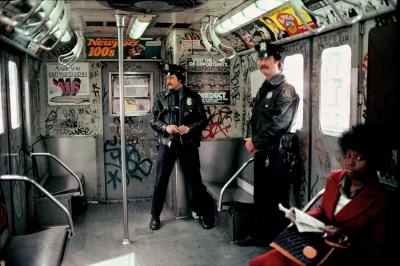 jakiezycietakiarab - Nowojorskie metro w latach siedemdziesiątych.
#fotografia #foto...