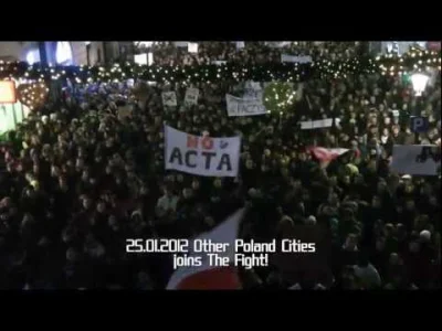 goczan - Czemu te protesty przeciwko ACTA z 2k12 były tak epickie a cały internet wów...