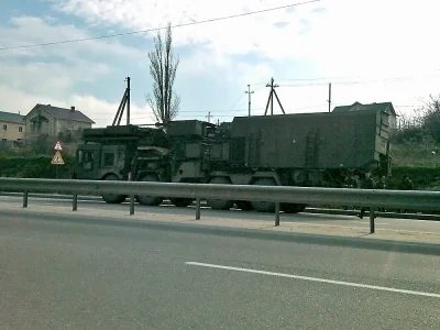 stahs - Kolejna rosyjska zabawka sfotografowana w Sewastopolu - radar 96L6E współprac...