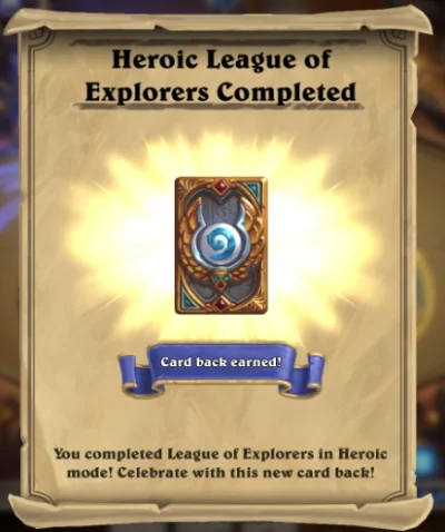 ak1r4 - #hearthstone Heroic LOE w końcu zrobione. To już tylko BRM mi zostało:)