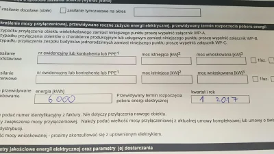 n.....n - #budujzwykopem #elektryka
Mirki, jaką moc wnioskować? Z kalkulatora Tauronu...