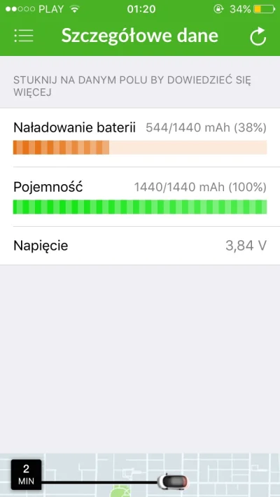 m.....e - @Macieq_ja: apka #!$%@? da, bo zużycie niby idealne 100%, ale sprawdzając n...