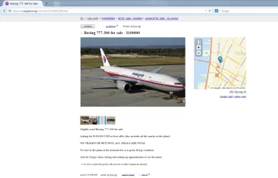 M.....s - O, znalazł się samolot ( ͡° ͜ʖ ͡°) 

#zaginionysamolot #mh370 #boeing777