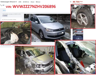 powypadkowevin - Volkswagen Sharan II
VIN: WVWZZZ7NZHV206896

Link:
https://www.o...