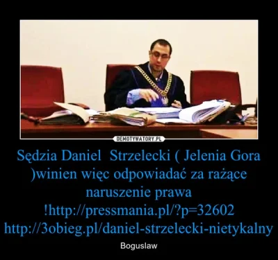 piotr-schpiza - Sędzia Daniel Strzelecki ( Jelenia Gora )winien więc odpowiadać za ra...