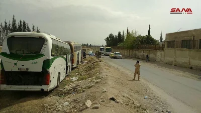 Zuben - Pierwsze autokary już przyjechały do Doumy ( ͡° ͜ʖ ͡°)

#syria #damaszek #b...