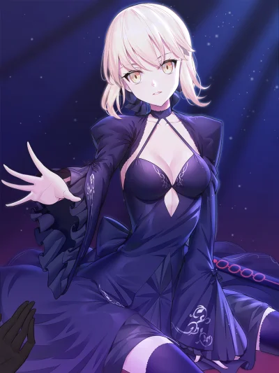 l.....f - #randomanimeshit #fate #fategrandorder #saberalter #zakolanowkianime #ririk...