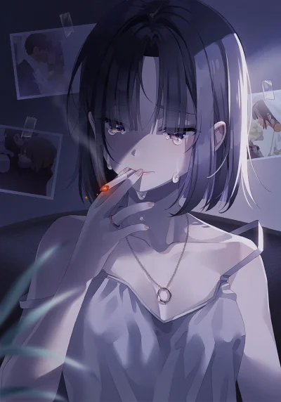 Azur88 - #randomanimeshit #anime #originalcharacter #cigarette

 Dzięki za pojarę an...