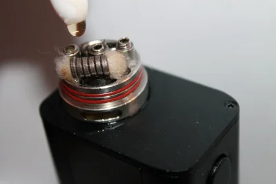 GaHee - Flatten Fused Clapton Single Coil

Materiały: 2x0,4mm Kanthal D(rdzeń), 0,1...