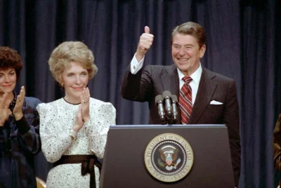 Adam_Wolf - 6 listopad 1984 - Ronald Reagan wygrywa reelekcję w wyborach prezydenckic...