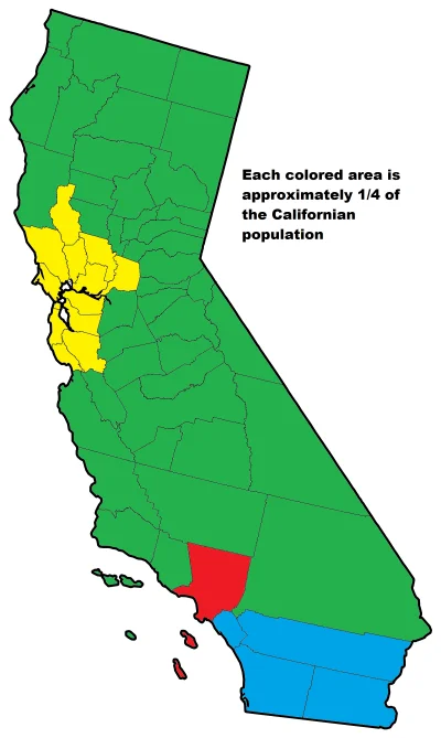 Lifelike - #geografia #demografia #usa #kalifornia #mapy #kartografiaekstremalna #cie...