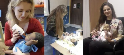 KarolMlot777 - Polki uczą się macierzyństwa na symulatorach dzieci
#kolorowaagitacja...