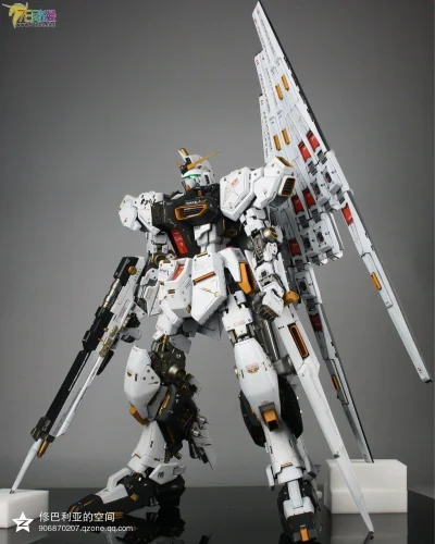 Sentox - G-System 1/48 Nu Gundam Painted Build. Ale to musi być bydlę (｡◕‿‿◕｡)

#ra...
