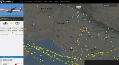 trolejbus - Nikt nie leci nad Pakistan, ale Chinczycy już lecą ;)
Ciekawe czy wrzuci...