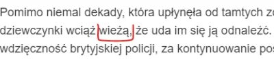 MnieTuNieMaJuz - Rodzice dziewczynki wieżą...

Nie rozumiem czemu takie coś przeszł...