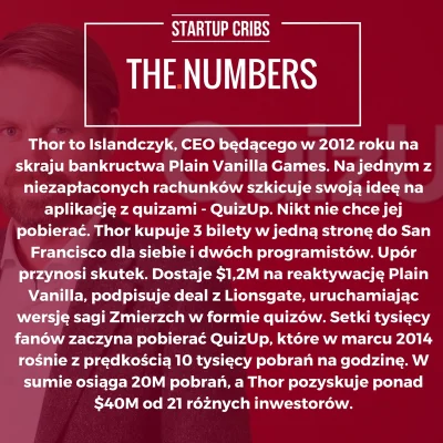 StartupCribs - coś na temat pewnego niezwykle upartego Islandczyka....
#ciekawostki ...