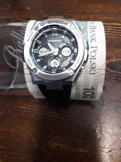 PanPodpryk - @support G-SHOCK G-STEEL SŁONECZNY Analog - GST-S110-1A . Jak na G to w ...