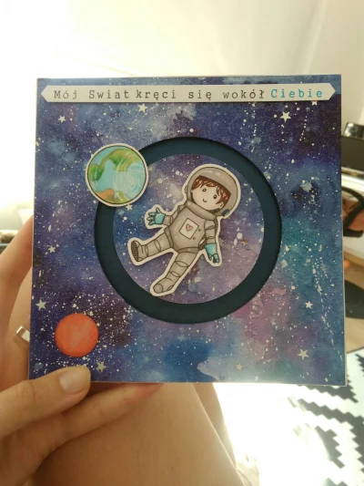 m.....l - Dostałam swojego astronautę od niebieskiego :D Ziemię da się przesuwać :)
 ...