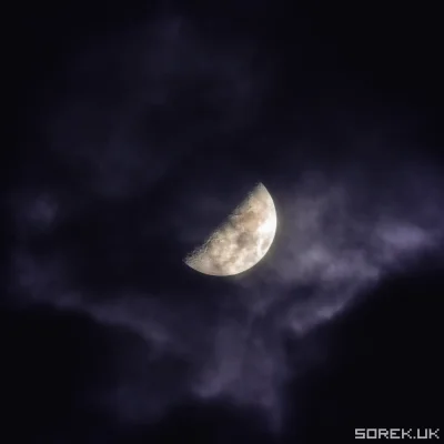 sorek - Księżyc za chmurkami

#astrofoto #astrofotografia #ksiezyc #fotografia #noc...