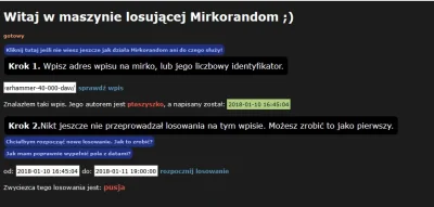 ptaszyszko - Mirkorandom zdecydował: