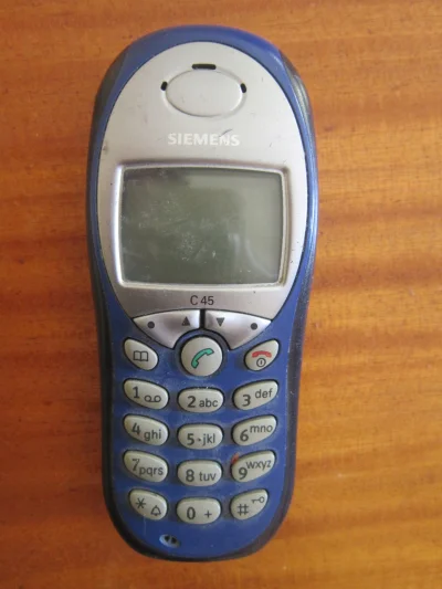 GregSow - @DoktorNauk: Siemens C45 -> Nokia 3510 -> Nokia 3220 -> Nokia 3110c -> Sams...