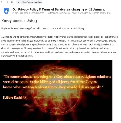 Quran812WhoBelieveInScripturesOther - Od 22 stycznia Google aktualizuje regulaminy. J...