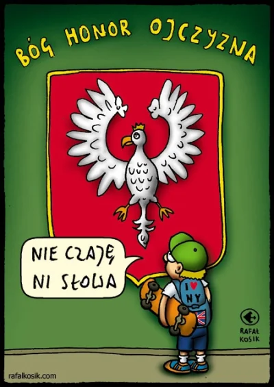 aranha6x3 - Przyszły dni, gdzie Bóg Honor i Ojczyzna już dla wielu nie mają znaczenia...