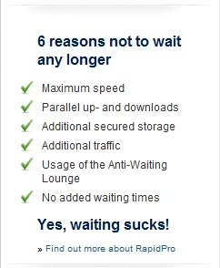 Qrix - Co oni porobili z tym #rapidshare... przy okazji ciekawy 'slogan'