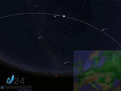 Astronomia24COM - Uwaga obserwatorzy nocnego nieba! Wieczorem koniecznie spójrzcie w ...