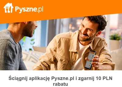 F.....C - Zgarnij 10 PLN rabatu na Pyszne.pl
Zasady: plusujesz wpis.

Dla chętnych...