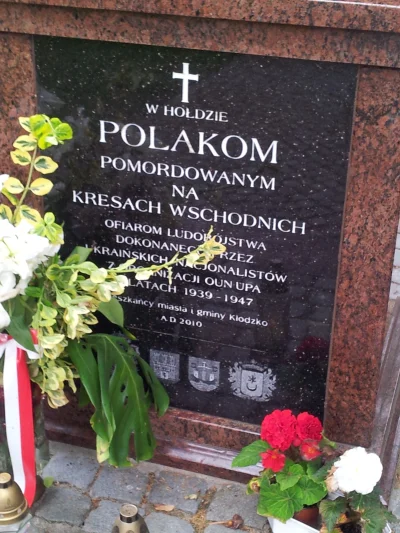 eternal_slavo - U mnie w mieście (Kłodzko) również mamy pomnik ofiar ludobójstwa. Mam...