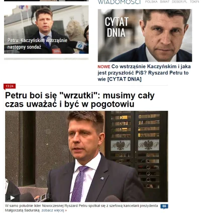t.....p - Wchodze na wp.pl - Petru
gazeta.pl - Petru
tvn24.pl - Petru


#polityk...